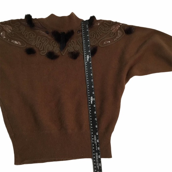 Vintage Erez Wool angora fur sweater - Picture 4 of 10